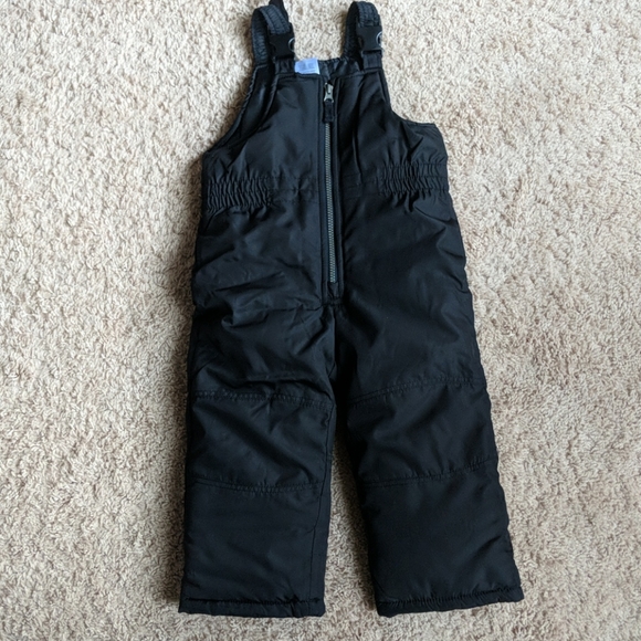 Carter's black toddler snow pants - Picture 1 of 4
